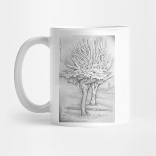 torre de belém tree. Mug